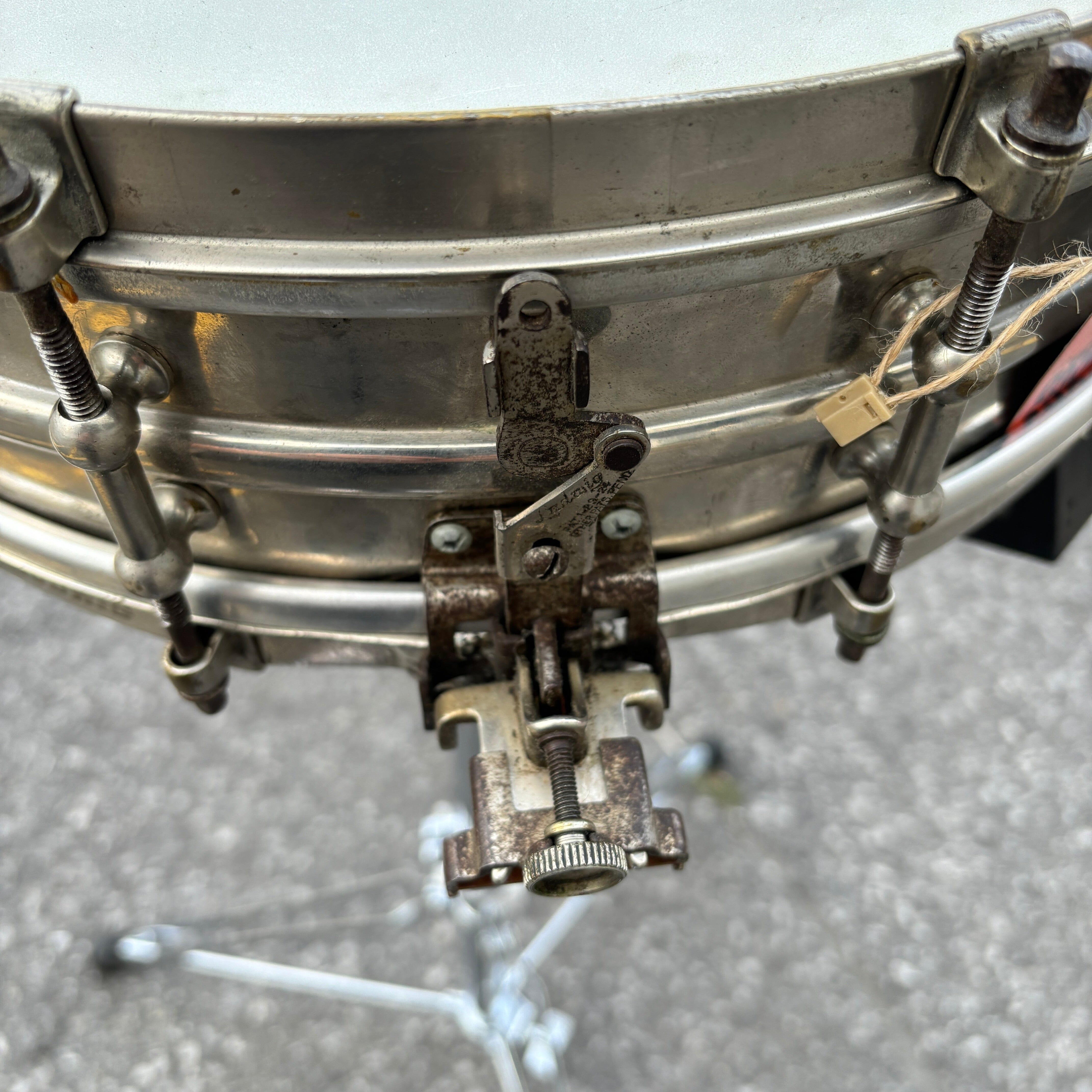 Ludwig Super Ludwig 4 x 15 Nickel 1920s Concert Dance Model USED SNARE DRUMS Ludwig and Ludwig 