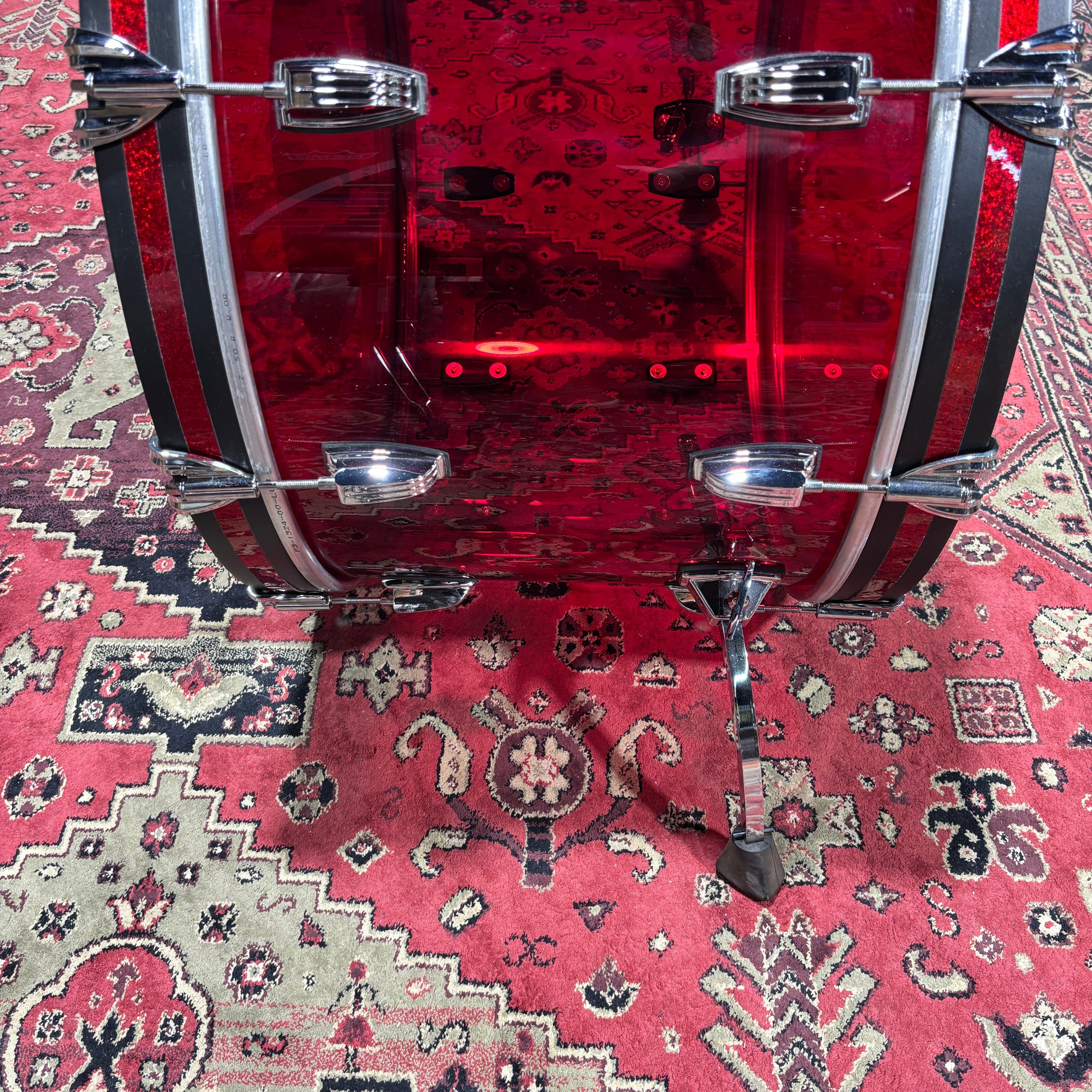 LUDWIG VISTALITE 14x24 RED LB944VXX48WC NEW OTHER DRUMS (TOMS ETC) LUDWIG 