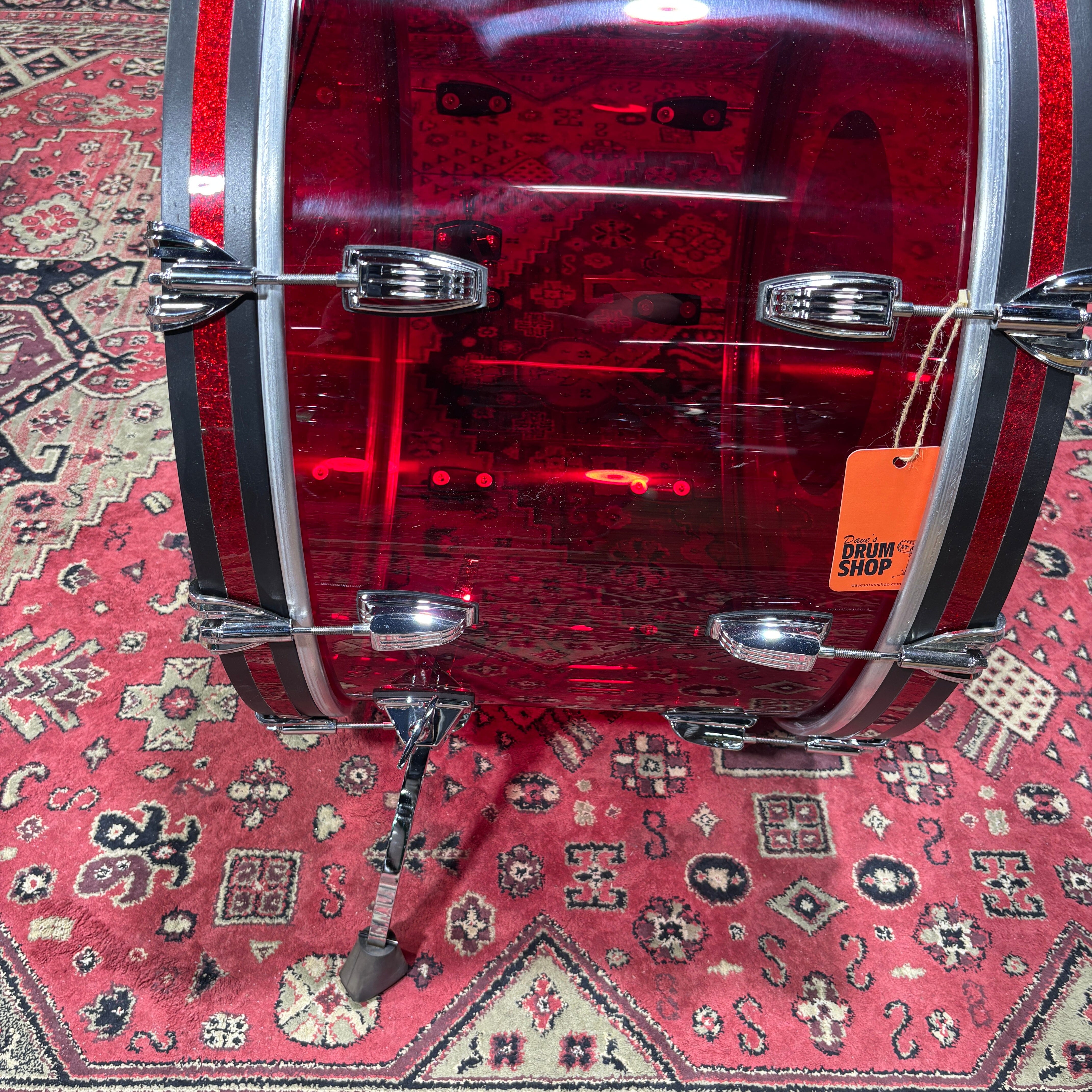LUDWIG VISTALITE 14x24 RED LB944VXX48WC NEW OTHER DRUMS (TOMS ETC) LUDWIG 