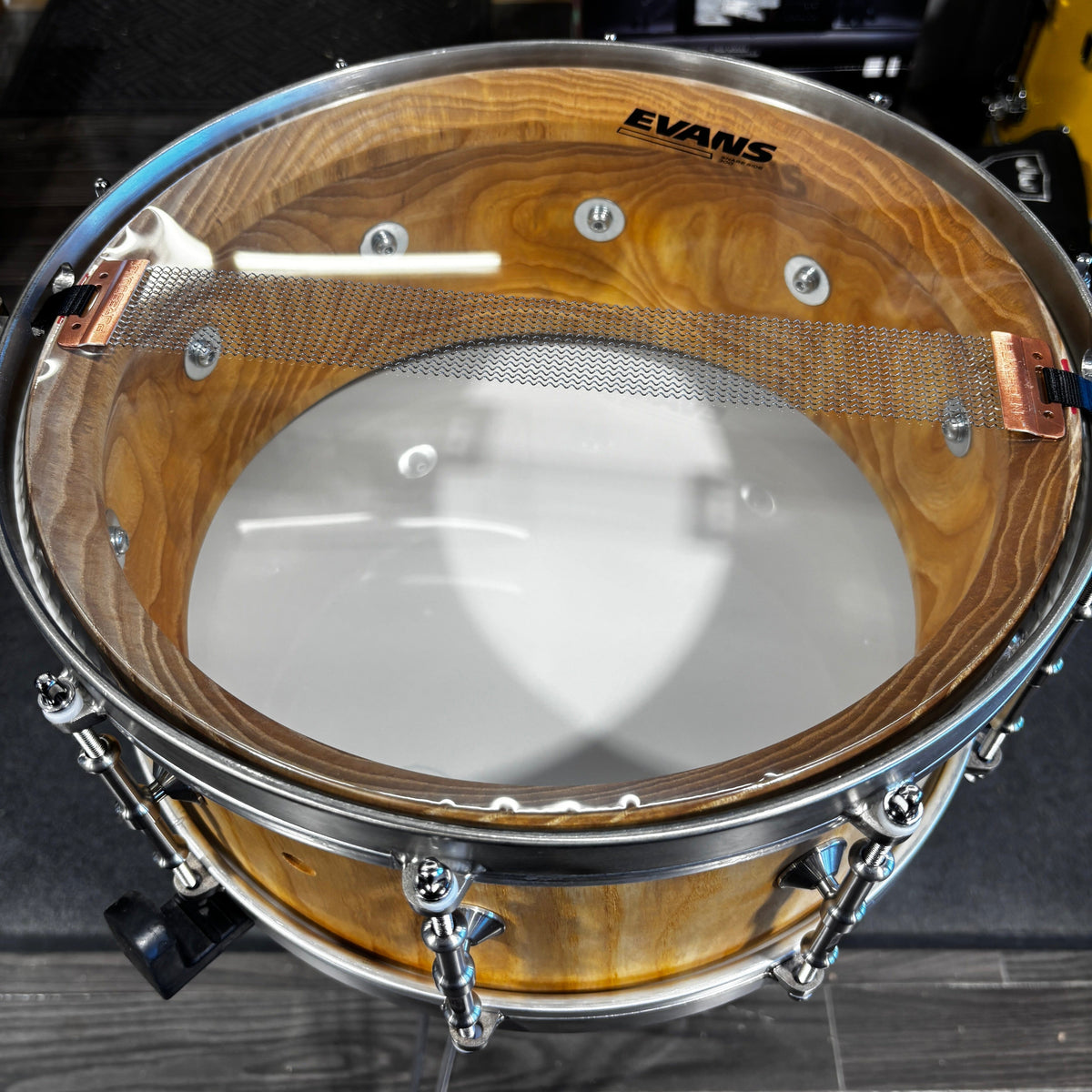 Luka Drums 25th Anniversary 14″ × 6″ Ash Snare Drum Natural Wood NEW SNARE DRUMS Luka 