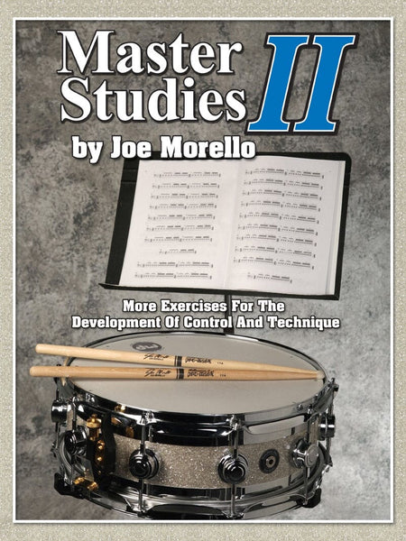Master Studies 2, by Joe Morello (Used) BOOKS VIDEOS DVD MAGAZINE Hal Leonard 