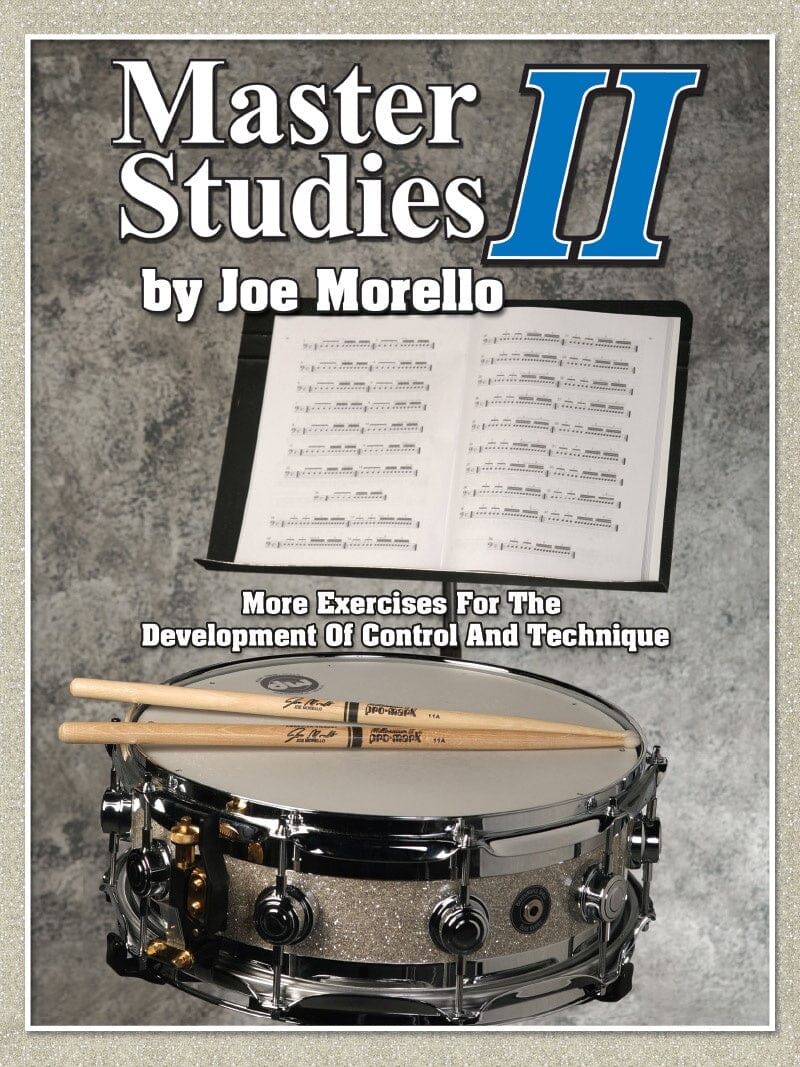 Master Studies 2, by Joe Morello (Used) BOOKS VIDEOS DVD MAGAZINE Hal Leonard 