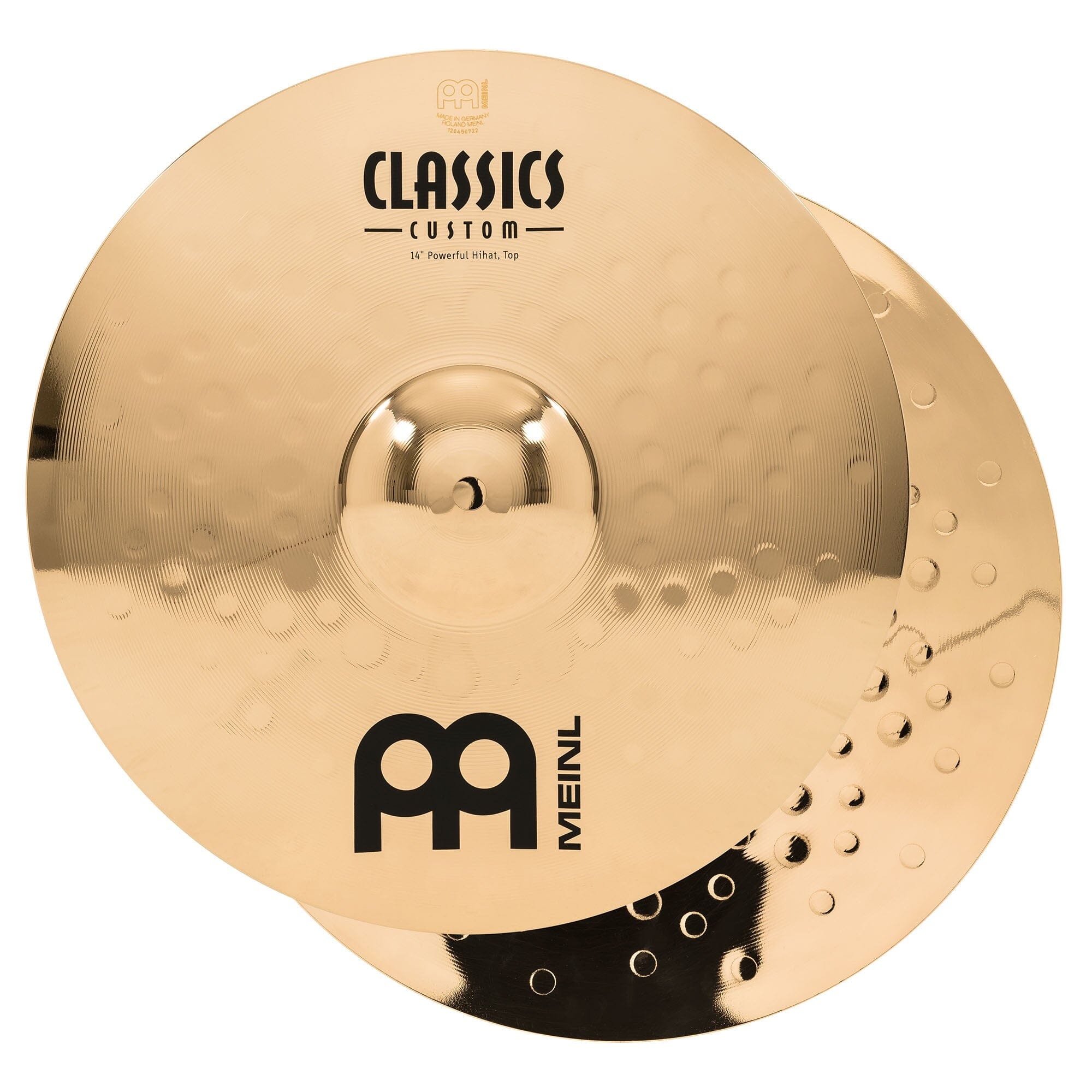 Meinl 14" Classic Custom Brilliant Powerful Hihats (CC14PH-B) MEINL CYMBALS Meinl 