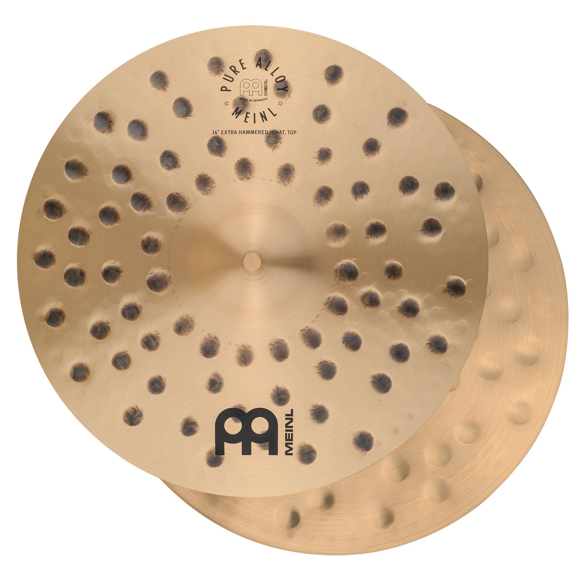 Meinl 14" Pure Alloy Extra Hammered Hihats (PA14EHH) MEINL CYMBALS Meinl 