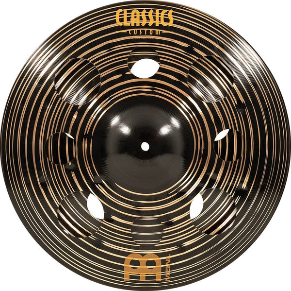 Meinl 16" Classics Custom Dark Trash Stack Cymbals (CC-16DASTK) MEINL CYMBALS Meinl 