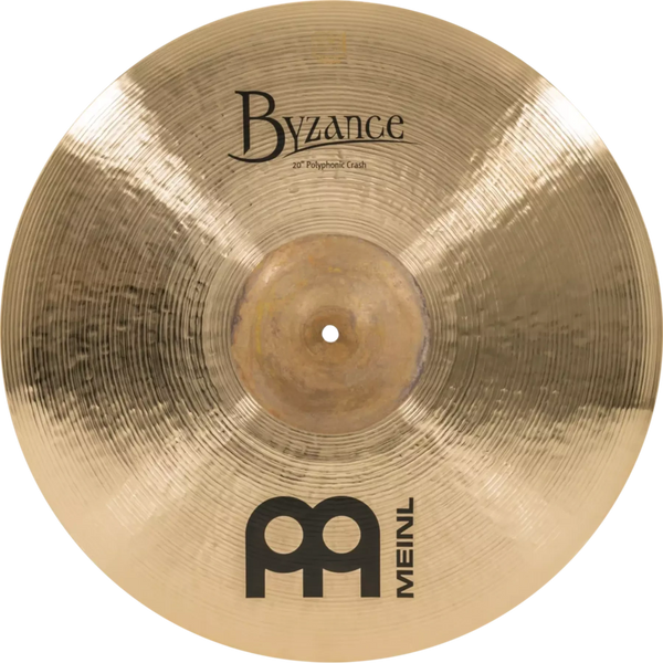 Meinl 20" Byzance Brilliant Polyphonic Crash Cymbal (B20POC-B) MEINL CYMBALS Meinl 