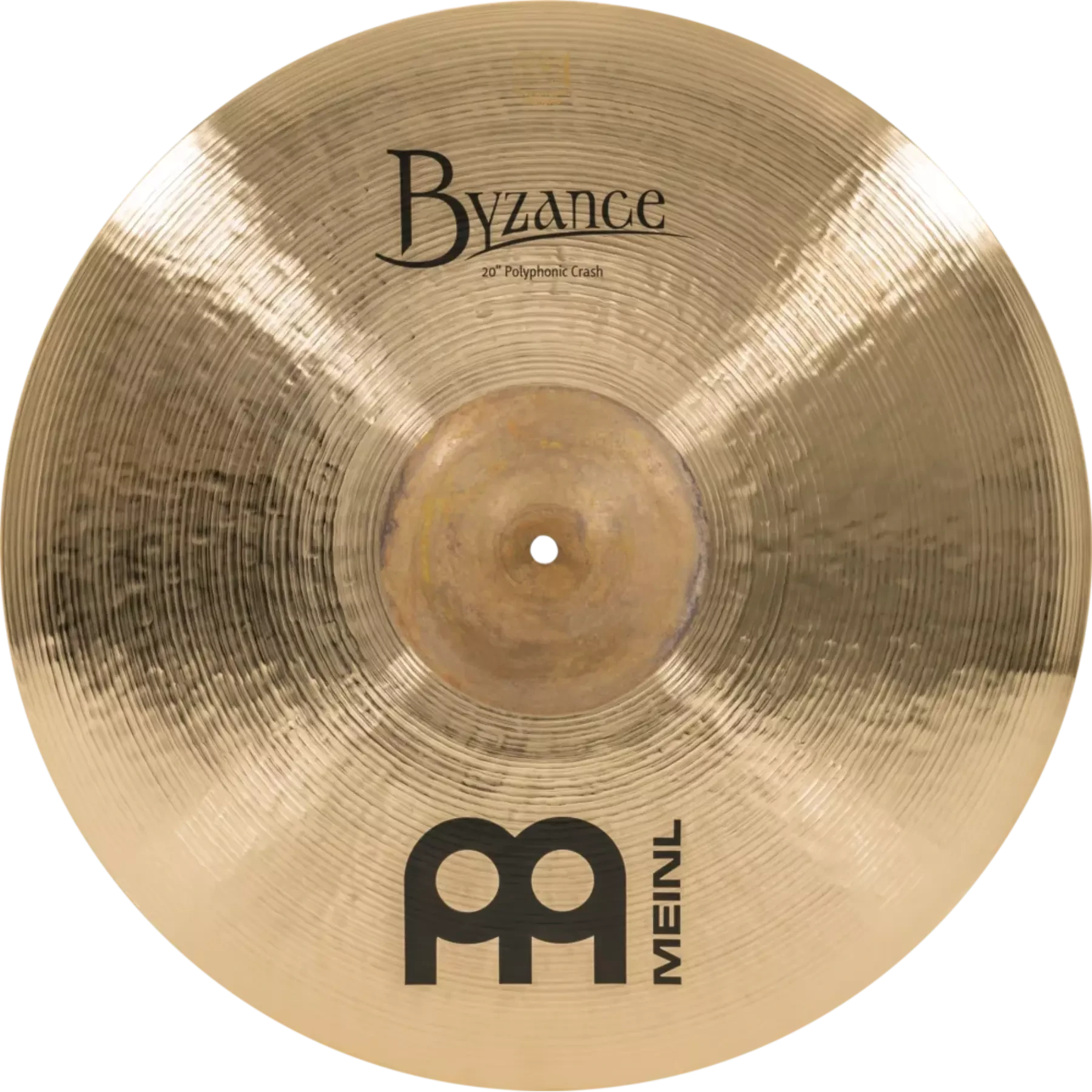 Meinl 20" Byzance Brilliant Polyphonic Crash Cymbal (B20POC-B) MEINL CYMBALS Meinl 