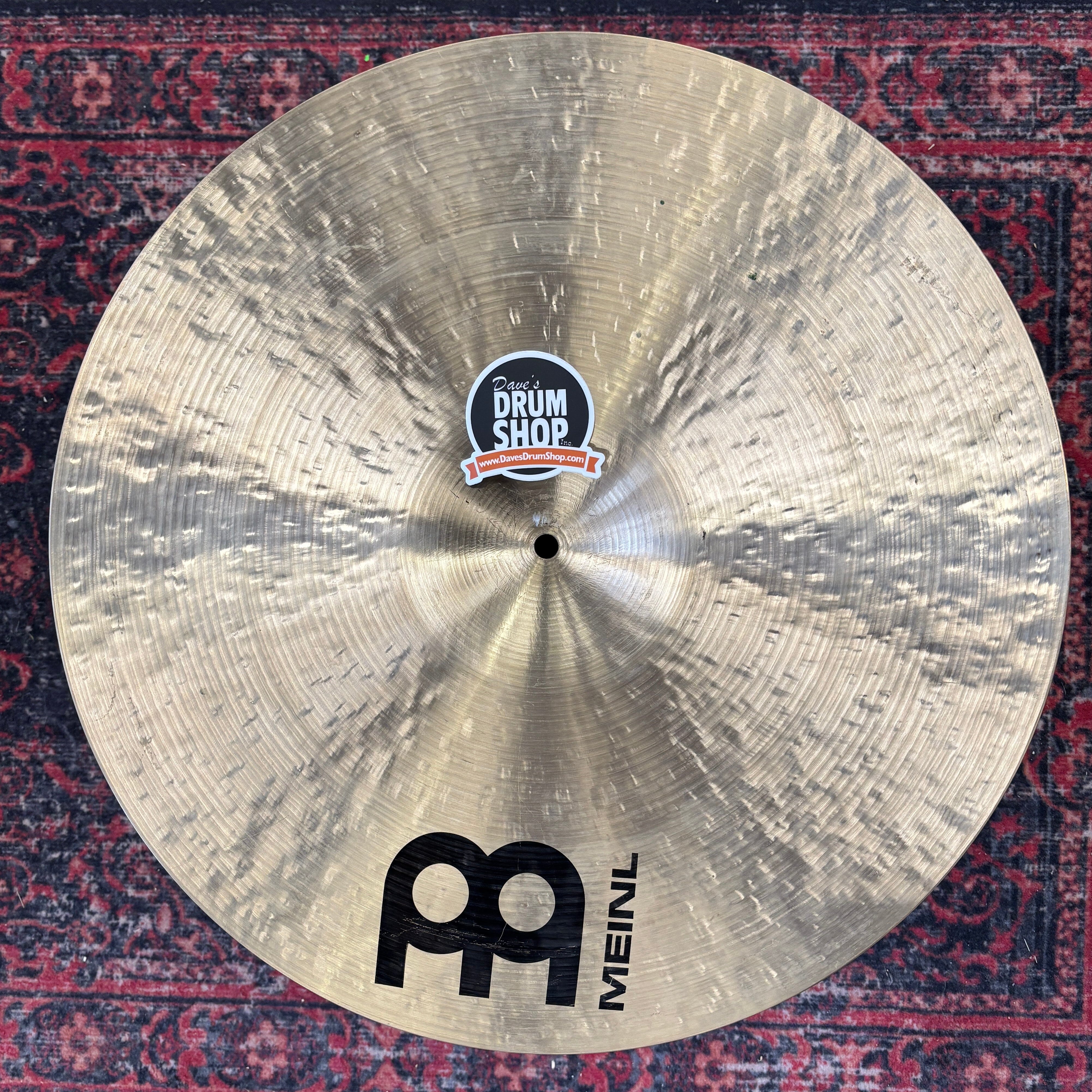 Meinl 20" Byzanze Medium Ride used CONSIGNMENT CYMBALS Meinl 