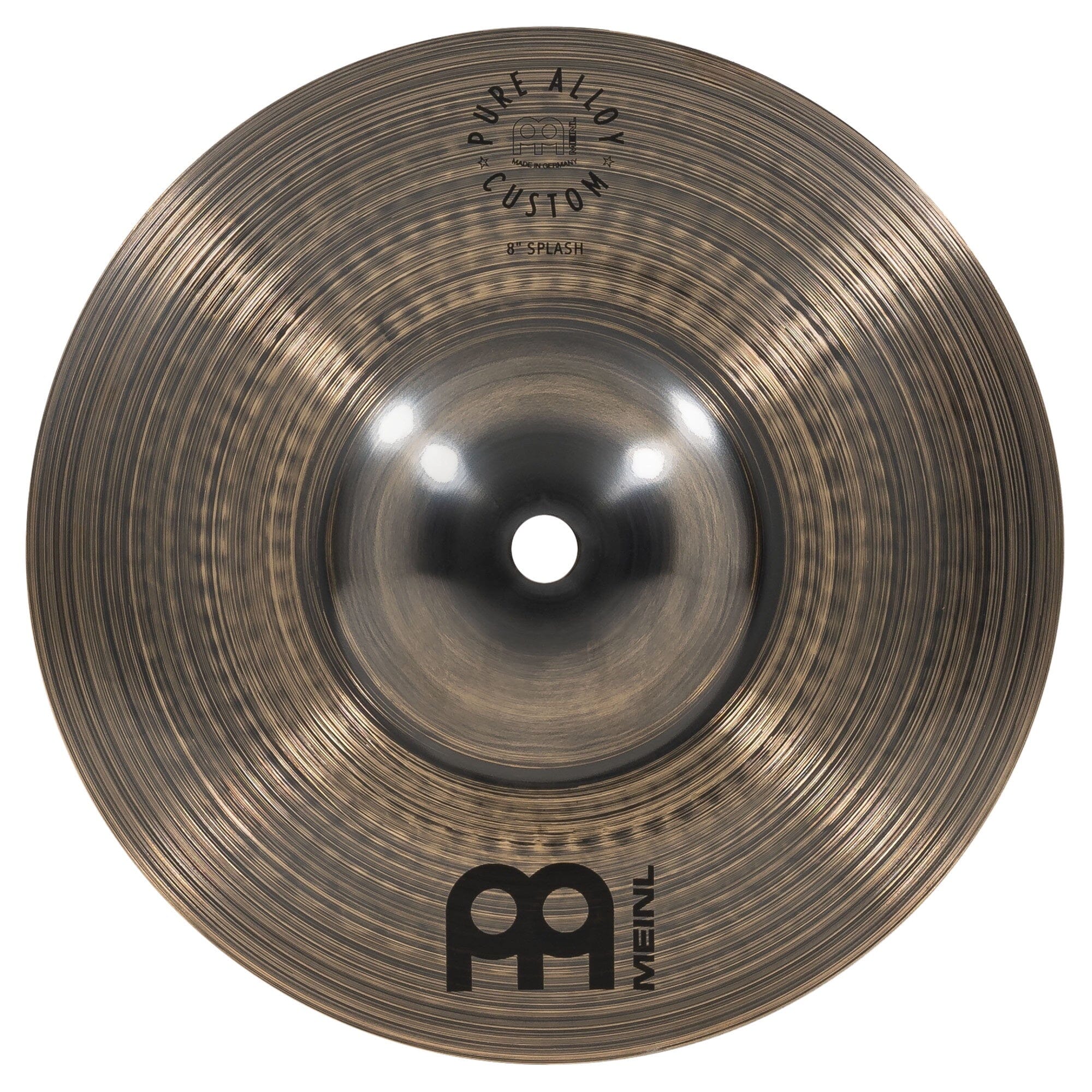 Meinl 8" Pure Alloy Custom Splash (PAC8S) MEINL CYMBALS Meinl 