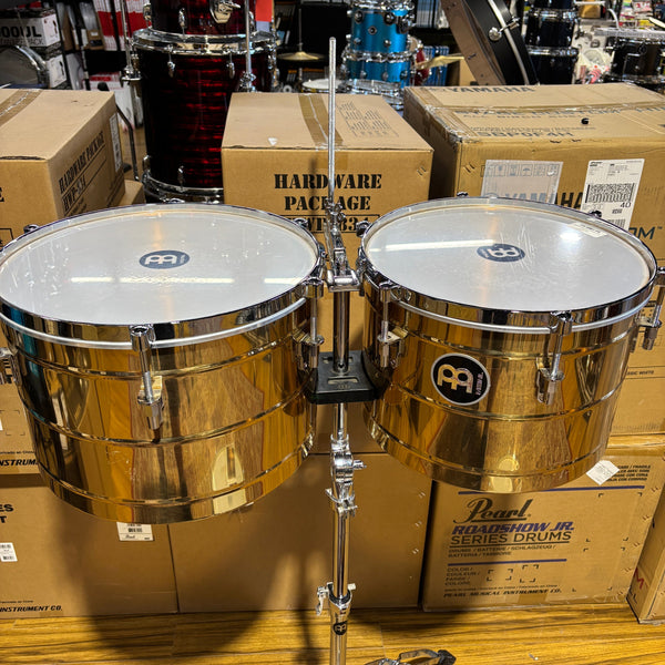 Meinl Anniversary Timbales (60-BT1415) NEW HAND DRUMS Meinl 