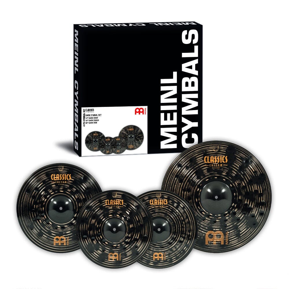 Meinl Classics Custom Dark Cymbal Set 4 pcs (CCD141620) MEINL CYMBALS Meinl 