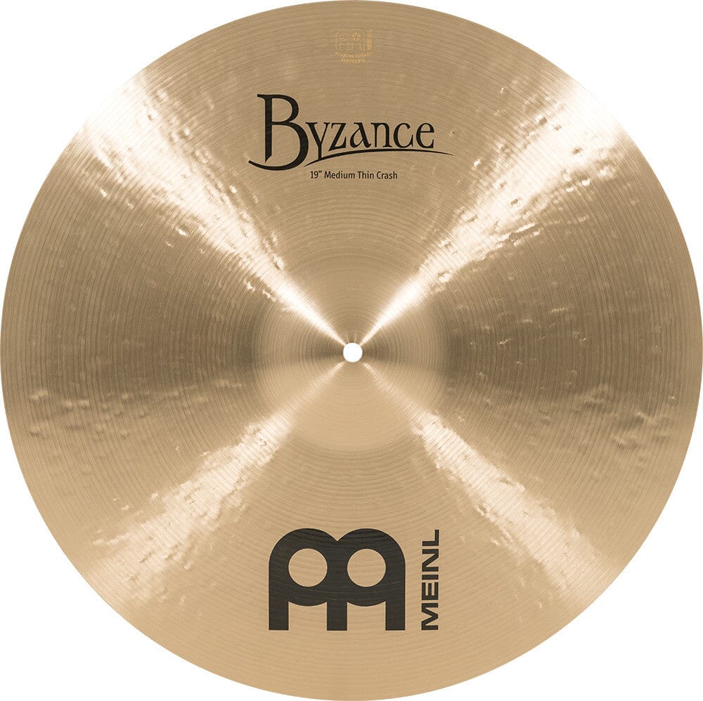 MEINL Cymbals Byzance Traditional Medium Thin Crash - 19" (B19MTC) MEINL CYMBALS Meinl 