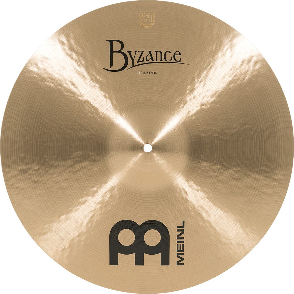 MEINL Cymbals Byzance Traditional Thin Crash - 18" (B18TC) MEINL CYMBALS Meinl 