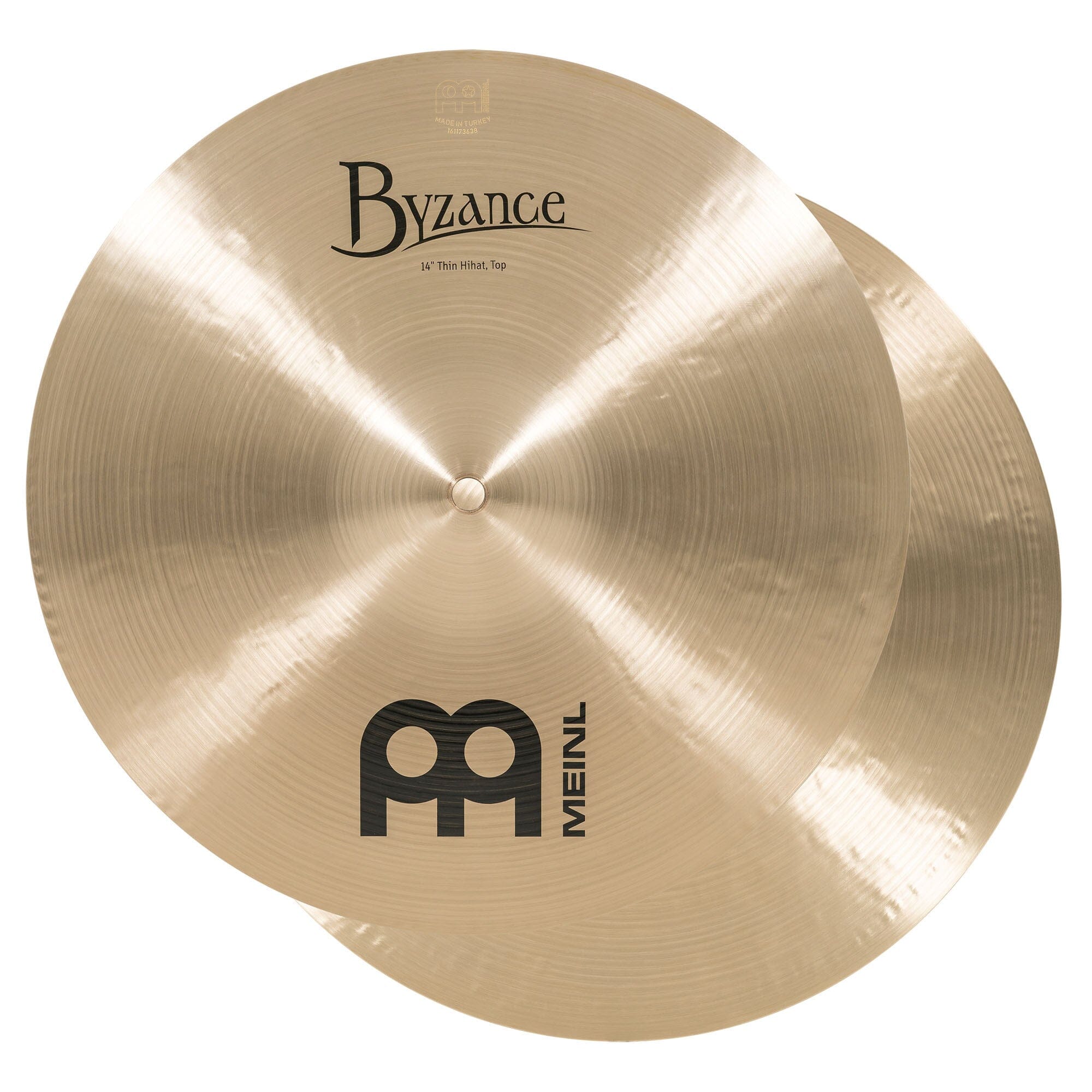 MEINL Cymbals Byzance Traditional Thin Hihat - 14" (B14TH) **Used for the Greyson Nekrutman clinic tour MEINL CYMBALS Meinl 