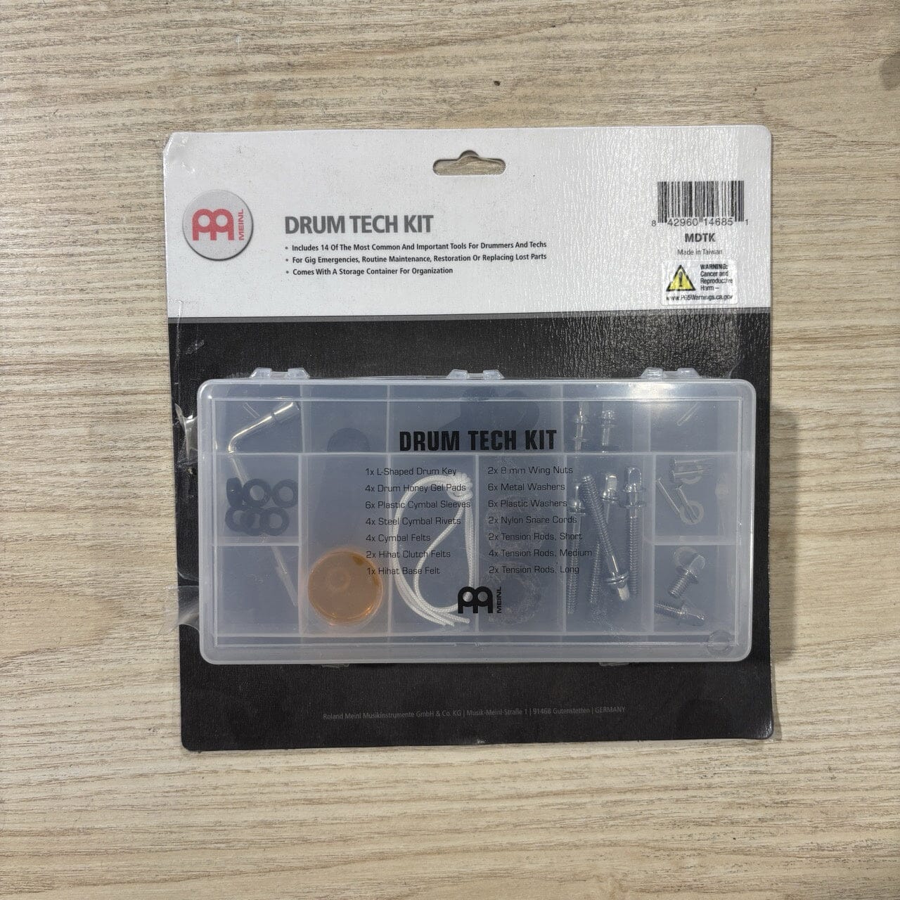 MEINL DRUM TECH KIT MDTK Clearance NEW DRUM ACCESSORIES Meinl 