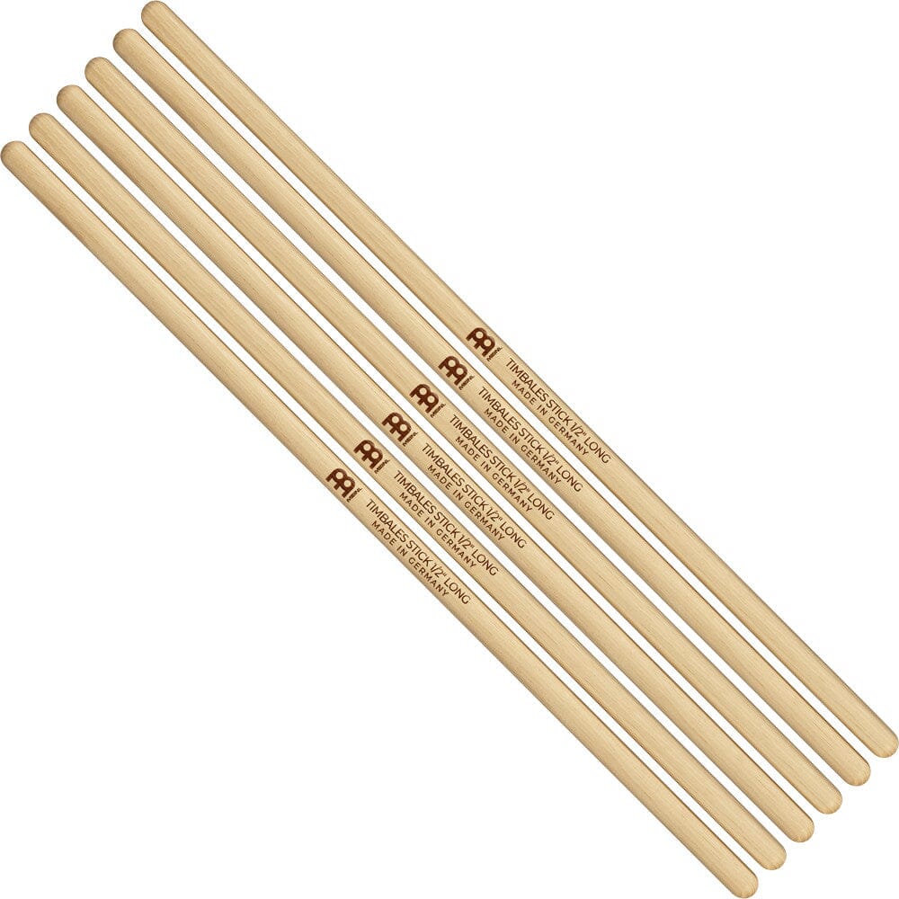 MEINL Stick & Brush - Timbales Stick 1/2" Long - 3 pcs Pack (SB126-3) DRUM STICKS Meinl 