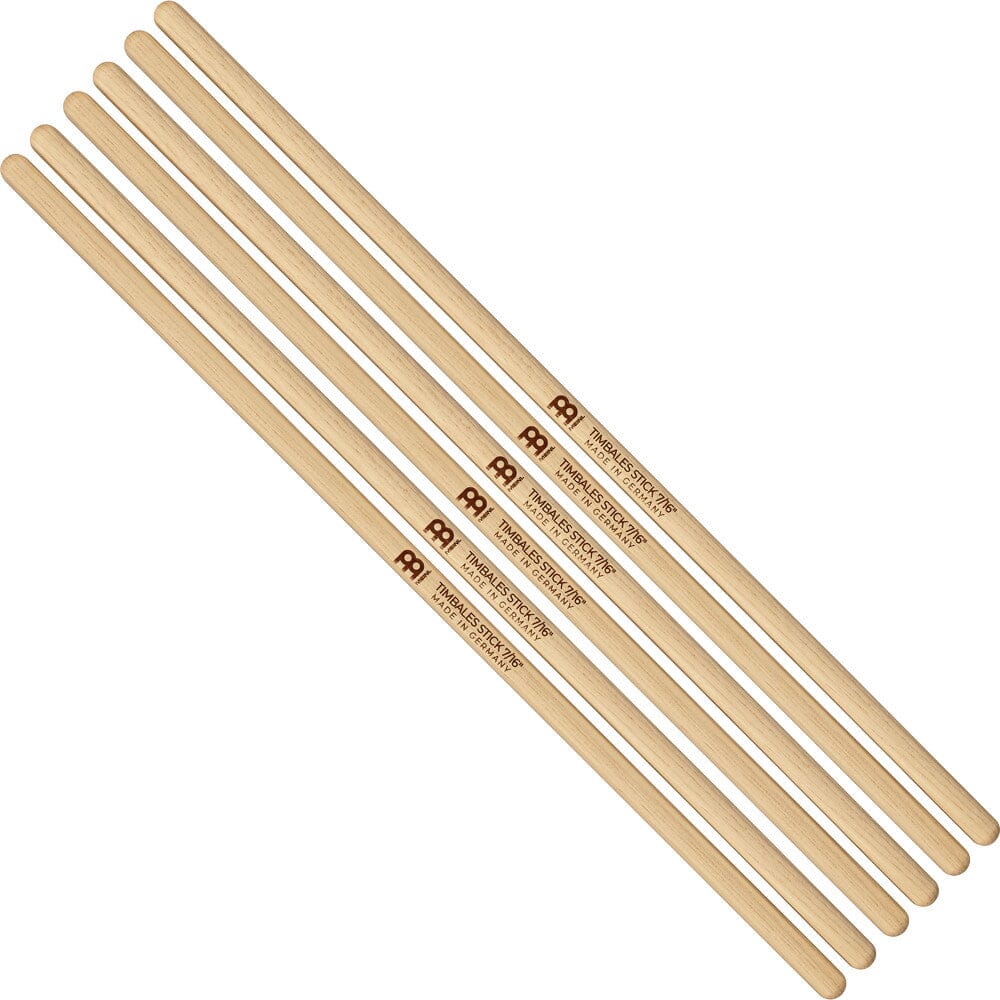MEINL Stick & Brush - Timbales Stick 7/16" - 3 pcs Pack (SB127-3) DRUM STICKS Meinl 