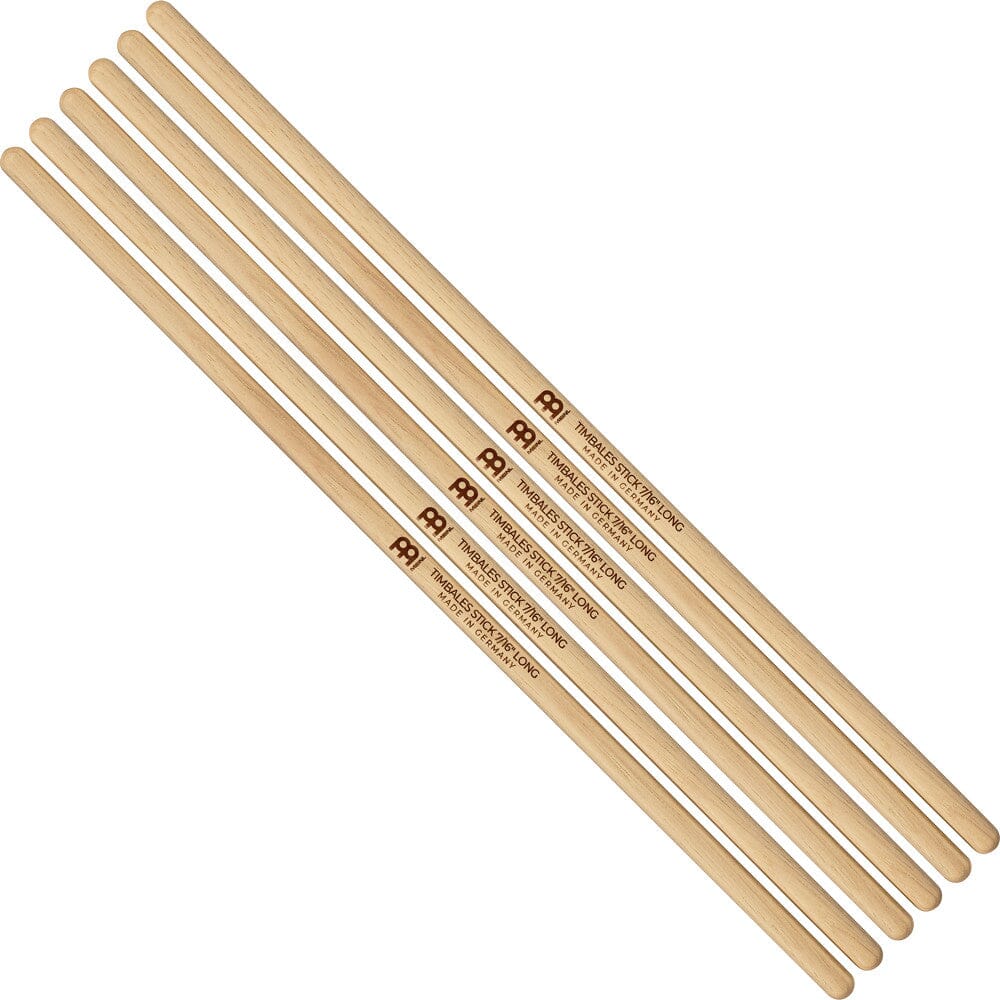 MEINL Stick & Brush - Timbales Stick 7/16" Long - 3 pcs Pack (SB128-3) DRUM STICKS Meinl 