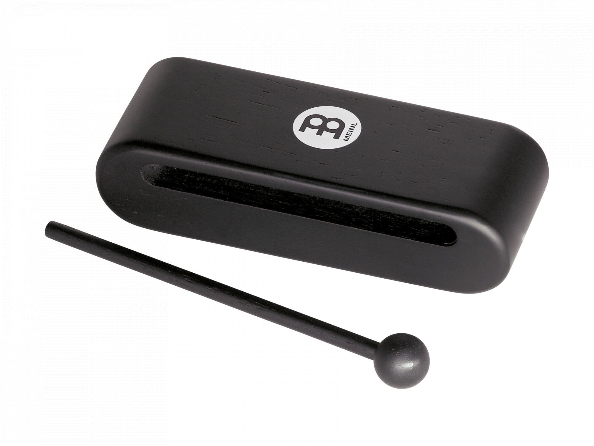 Meinl Wood Block w/ Beater, Medium, Black (MWB1BK) NEW PERCUSSION Meinl 