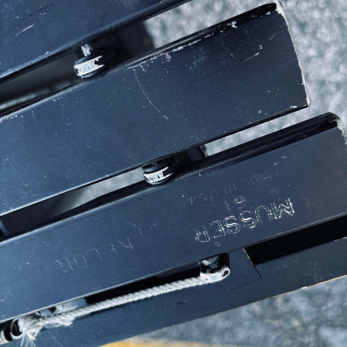 Musser M61 Kelon Xylophone – Vintage, Well Used, Fully Functional CONSIGNMENT PERCUSSION Musser 