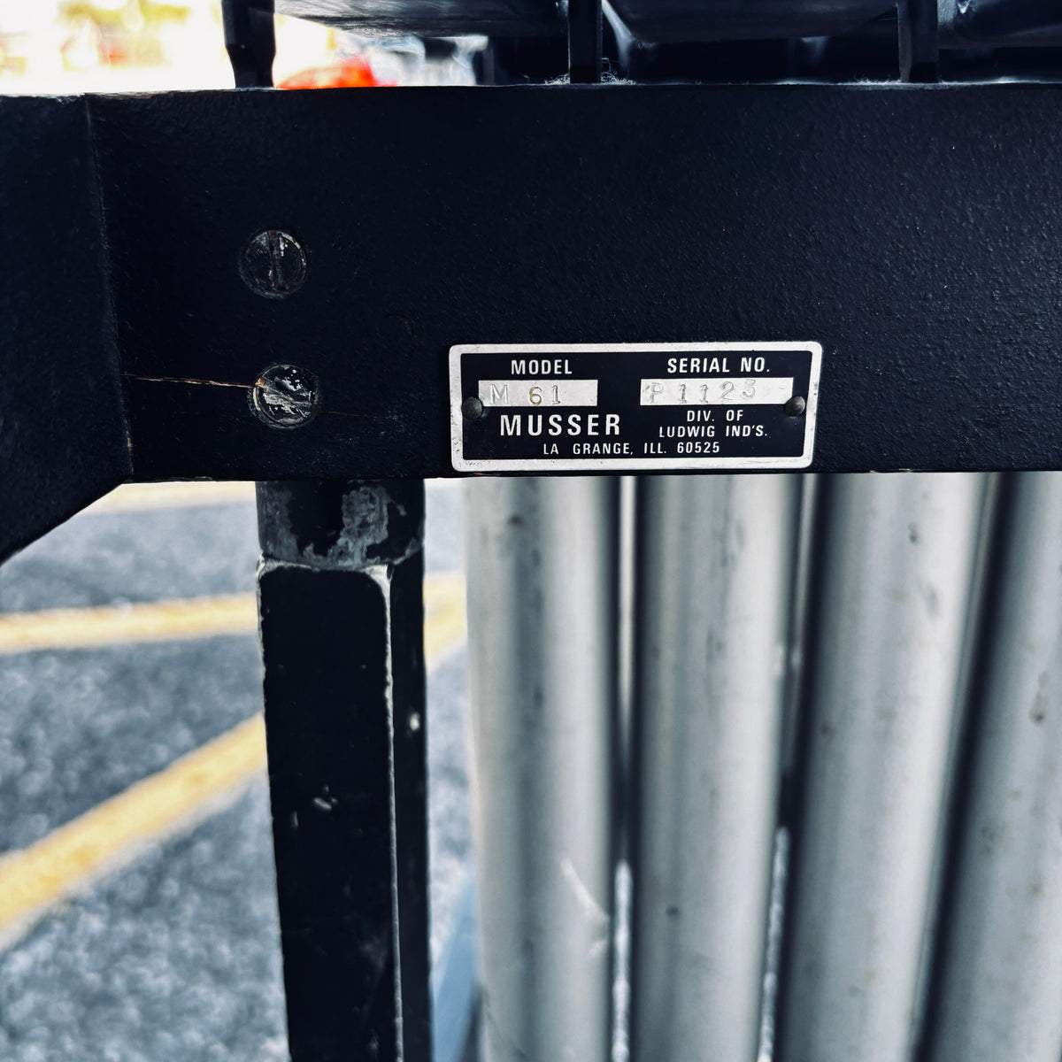 Musser M61 Kelon Xylophone – Vintage, Well Used, Fully Functional CONSIGNMENT PERCUSSION Musser 