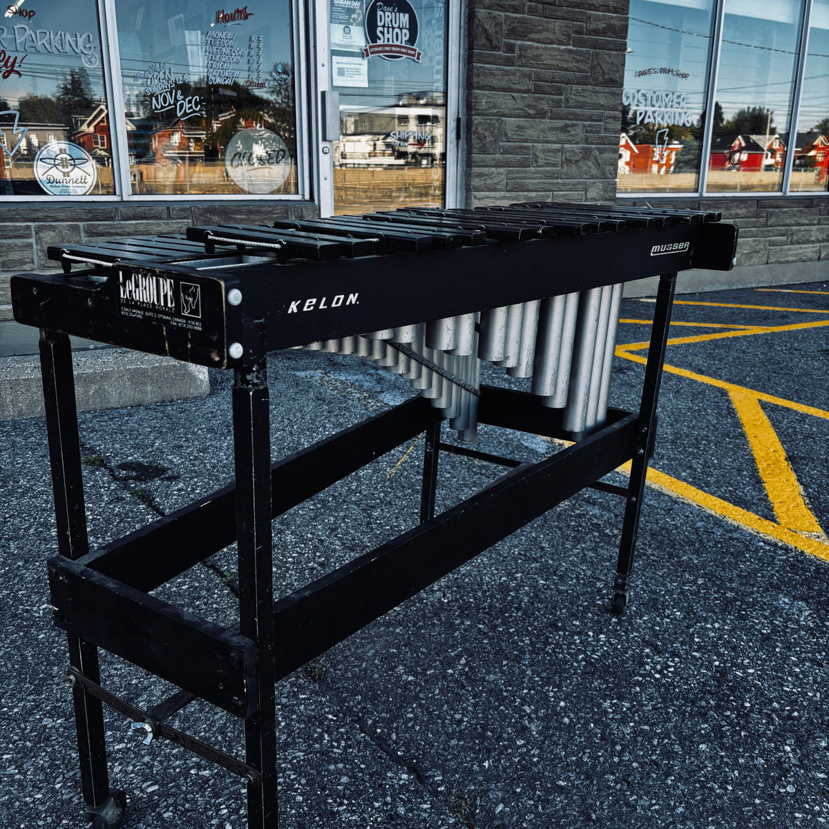 Musser M61 Kelon Xylophone – Vintage, Well Used, Fully Functional CONSIGNMENT PERCUSSION Musser 