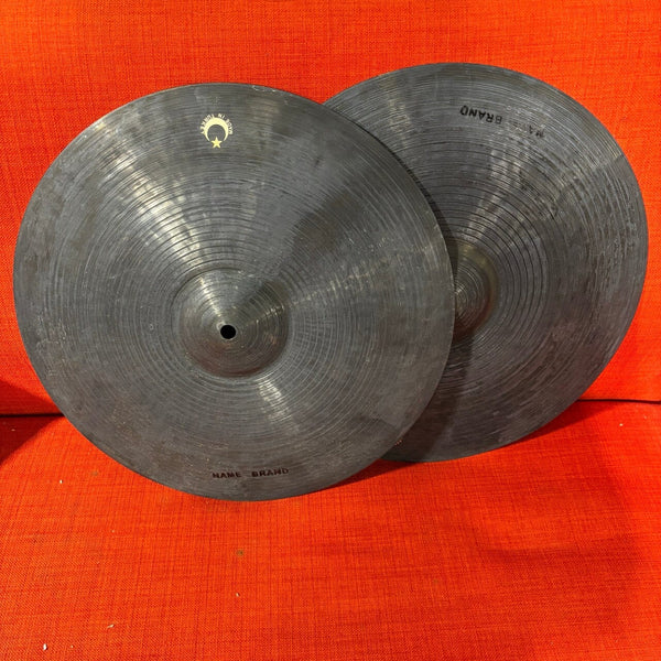 Name Brand Vinyl 14" Hi Hats 1000/1194gr NEW CYMBALS OTHER Name Brand 
