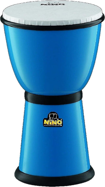 Nino Percussion 8" ABS Djembe, Blue (NINO18B) NEW PERCUSSION Nino 