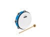 NINO Percussion 8" Molded ABS Tambourine, Sky Blue (NINO51SB) percussion Nino 