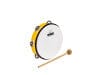 NINO Percussion 8" Molded ABS Tambourine, Yellow (NINO51Y) tambourines Nino 