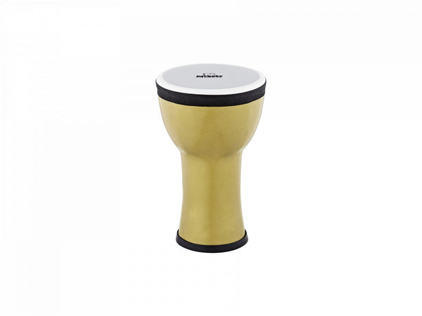 NINO Percussion Elements 6" Mini Djembe, Gold Metallic (NINO-EMJD-GM) NEW PERCUSSION Nino 