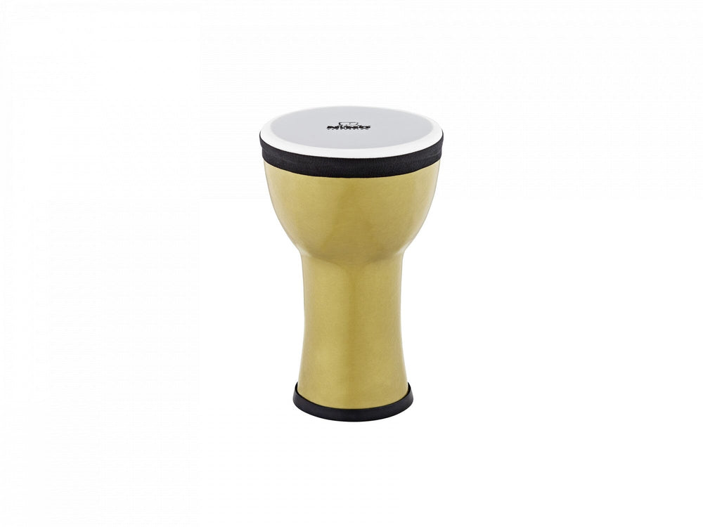 NINO Percussion Elements 6" Mini Djembe, Gold Metallic (NINO-EMJD-GM) NEW PERCUSSION Nino 