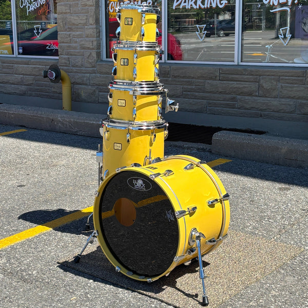 Obelisk Custom 5pc Drum Kit – Holland Yellow – 8/10/12/14/20 CONSIGNMENT DRUM KIT Obelisk 