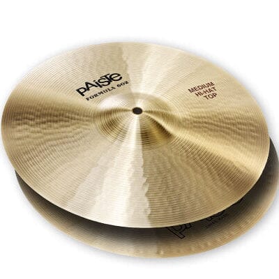 Paiste 14" Formula 602 Classic Sounds Medium Hi-Hats (1043714) NEW CYMBALS OTHER Paiste 