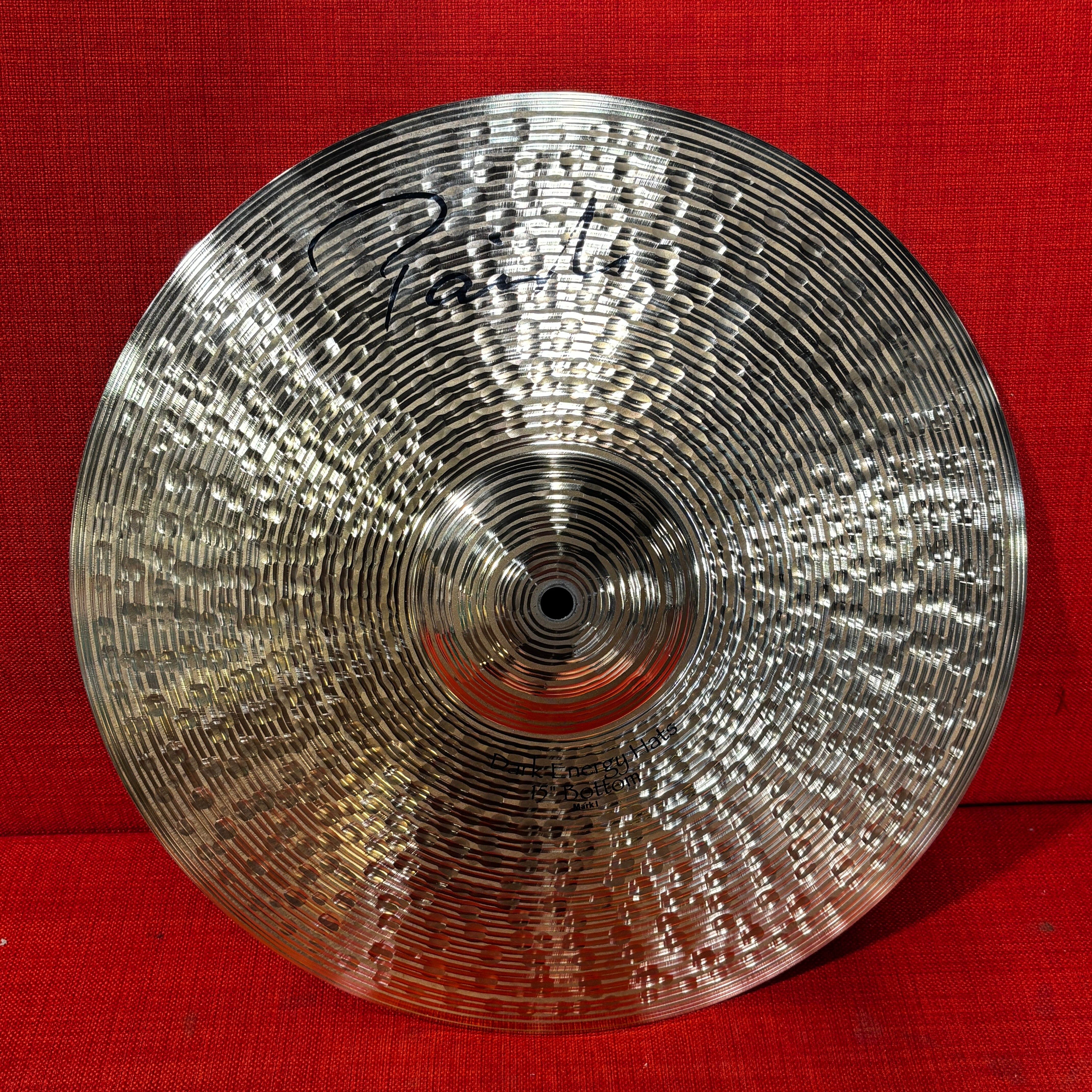 Paiste 15" Signature Dark Energy Hi-Hats in excellent to near-mint USED CYMBALS OTHER Paiste 