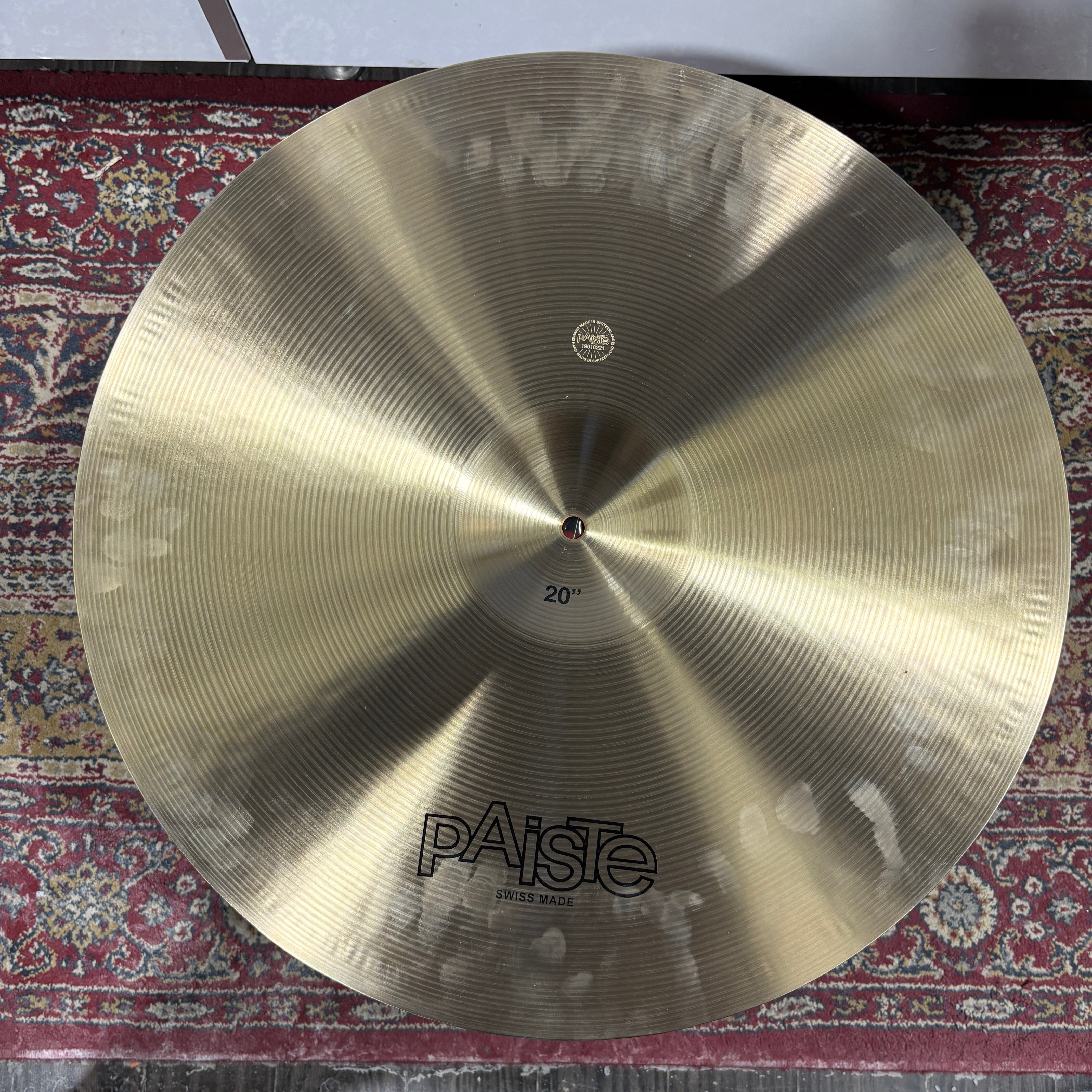 Paiste 20" 602 Medium Ride CONSIGNMENT CYMBALS Paiste 