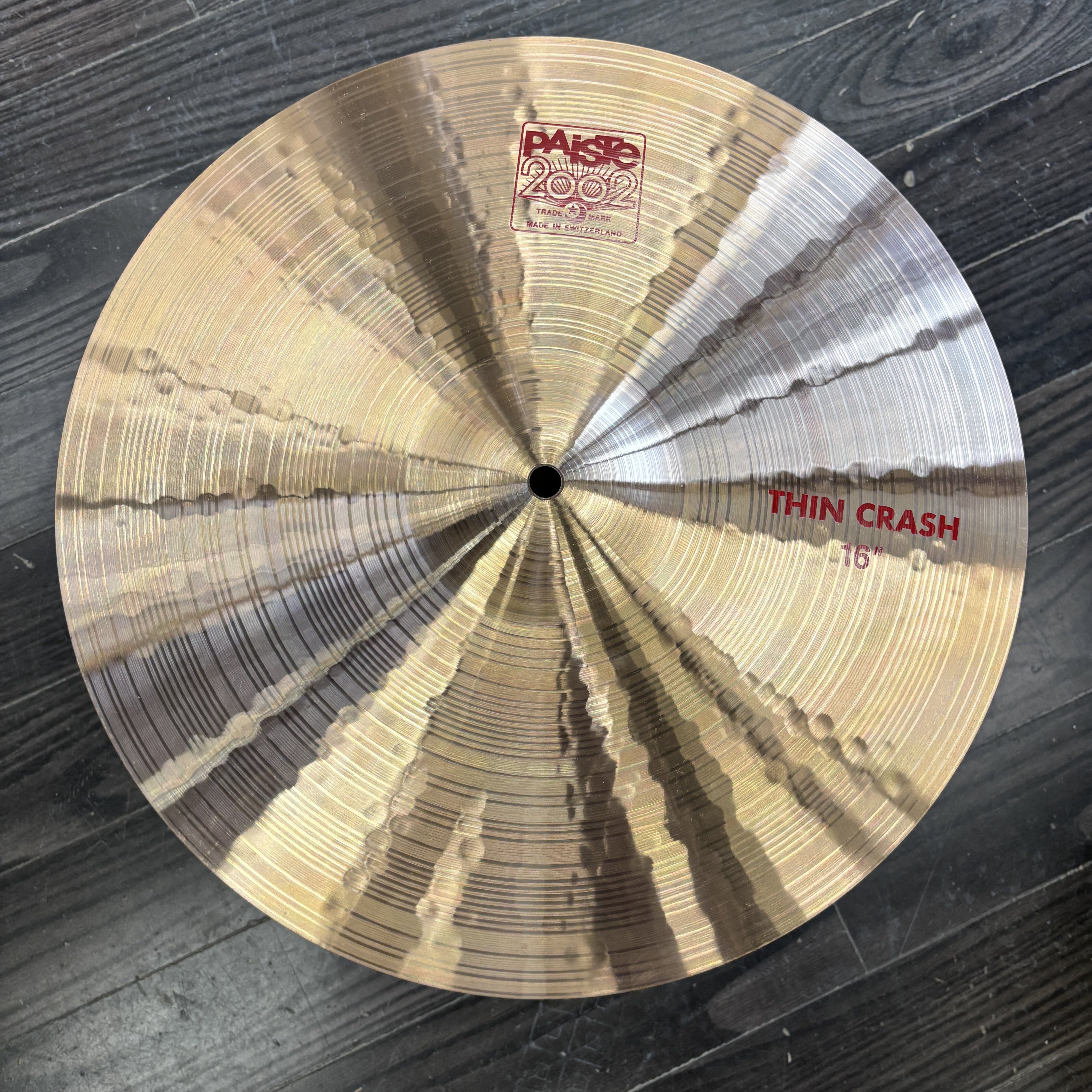 Paiste 2002 16" Thin Crash USED CYMBALS OTHER Paiste 