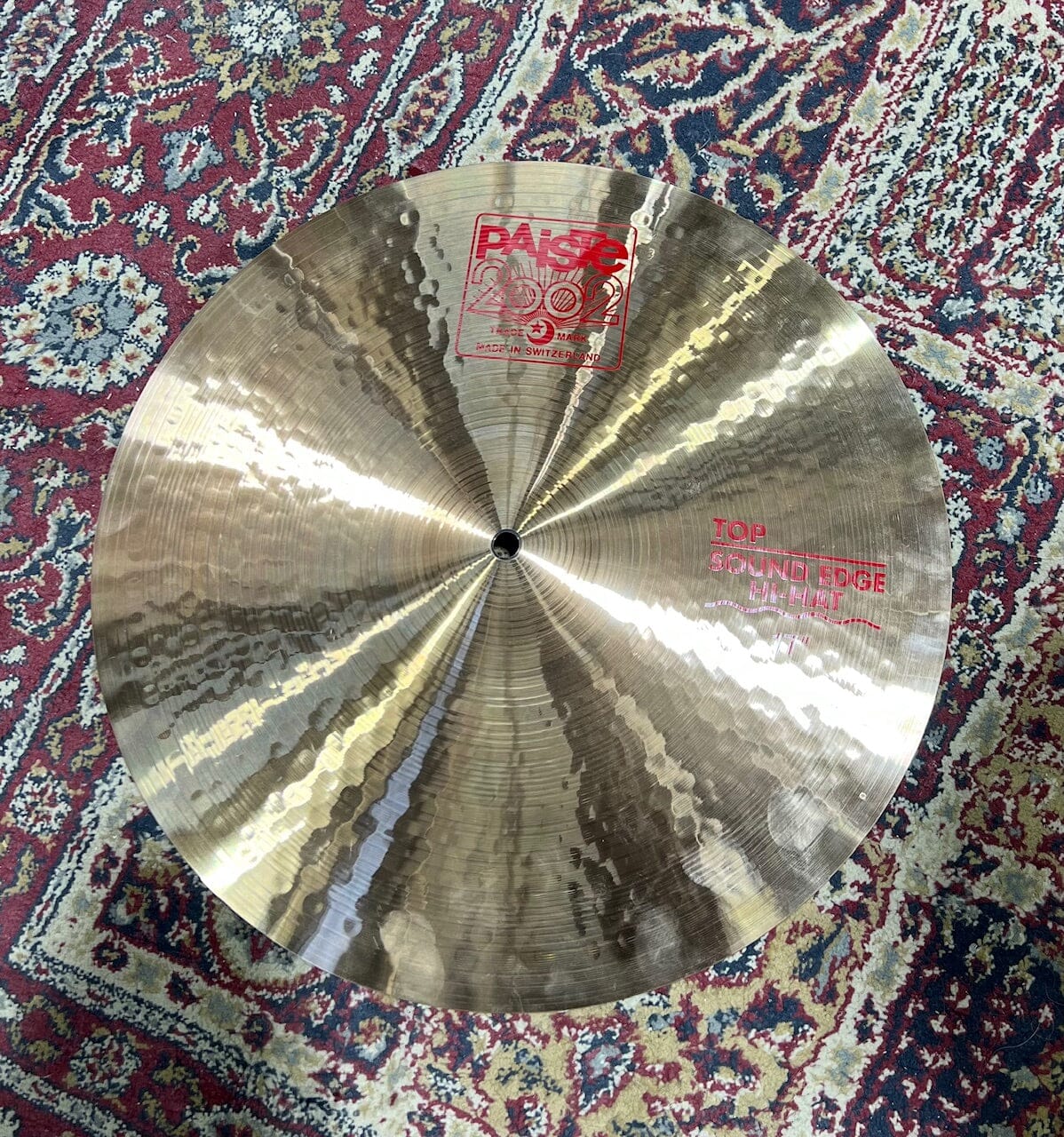 Paiste 2002 Sound Edge 17" Hi-Hat, TOP ONLY (1062317) NEW CYMBALS OTHER Paiste 