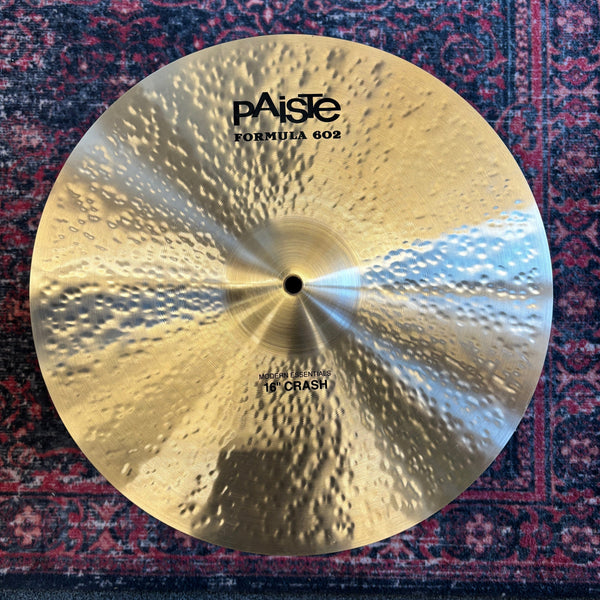 Paiste 602 ME 16" Crash USED USED CYMBALS OTHER Paiste 