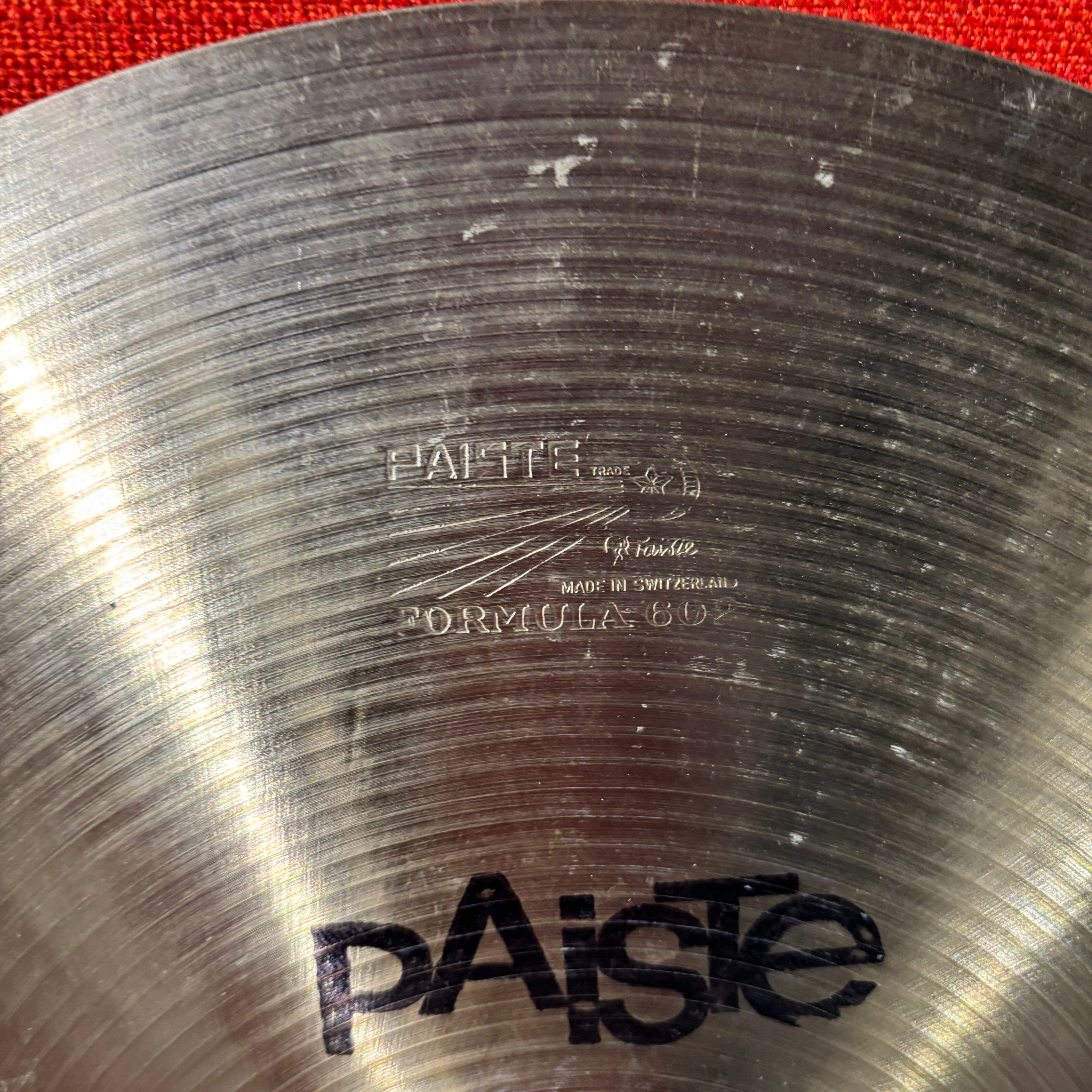 Paiste Formula 602 Vintage 1960s 14" Hi-Hats 718g / 807g USED CYMBALS OTHER Paiste 