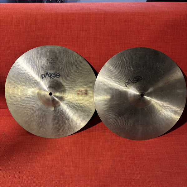 Paiste Formula 602 Vintage 1960s 14" Hi-Hats 718g / 807g USED CYMBALS OTHER Paiste 