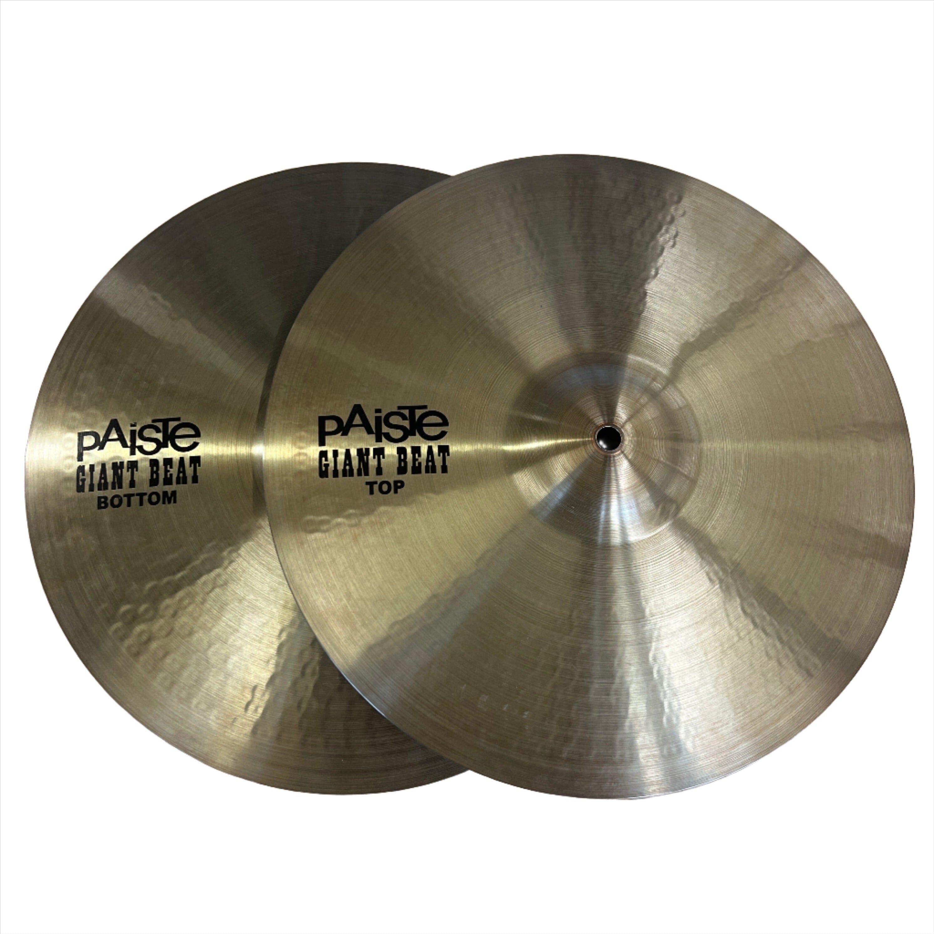 Paiste Giant Beat Hi Hats 14" Consignment cymbals Paiste 