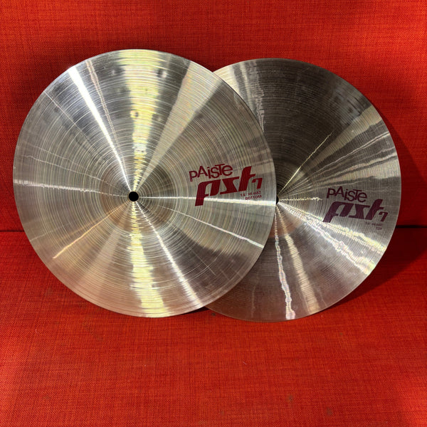 Paiste PST 7 14" Hi Hats USED CYMBALS OTHER Paiste 