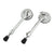 PDP Bass Drum Spur Set (L/R), Chrome (PDSPRCR) spur PDP 