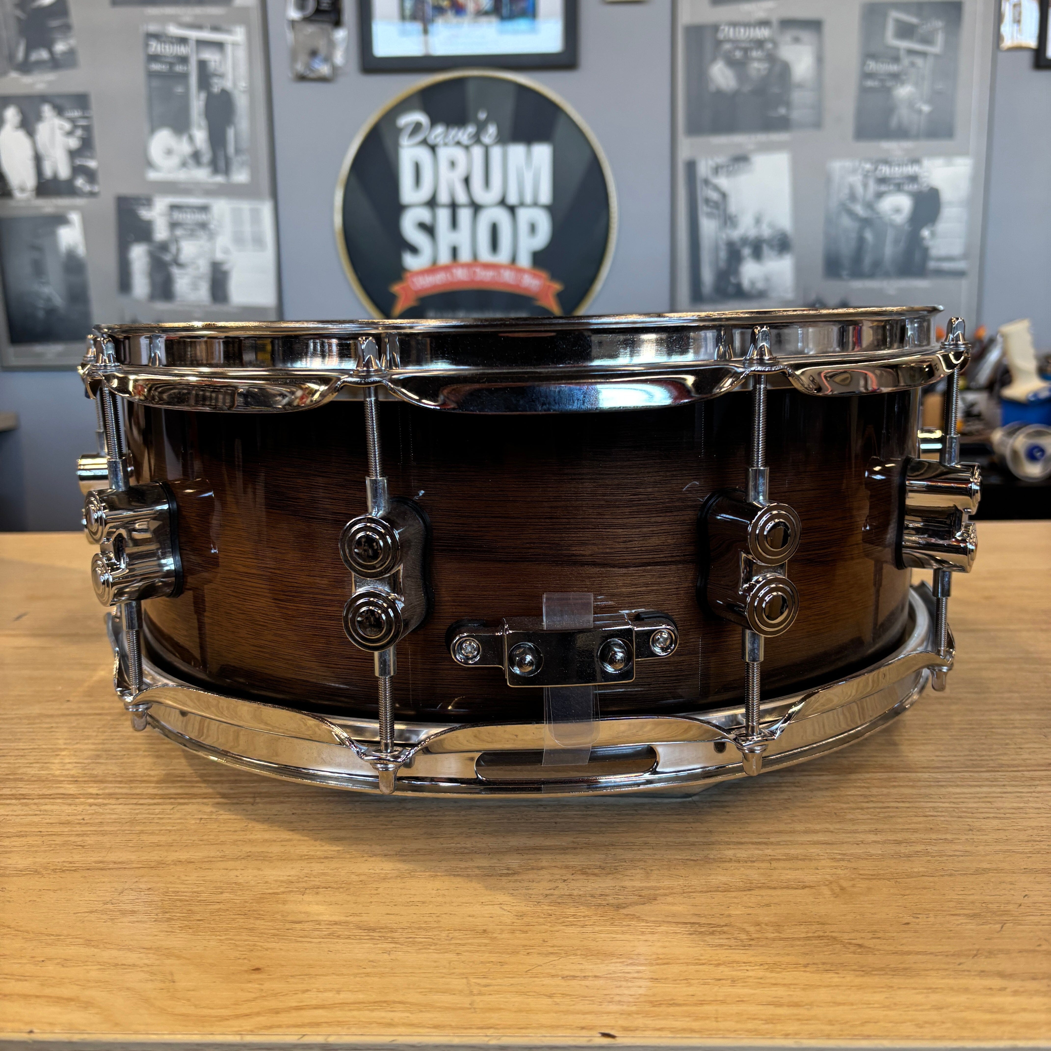 PDP Concept Exotic 5.5x14 Snare, Walnut to Charcoal Burst (DEMO) NEW SNARE DRUMS PDP 