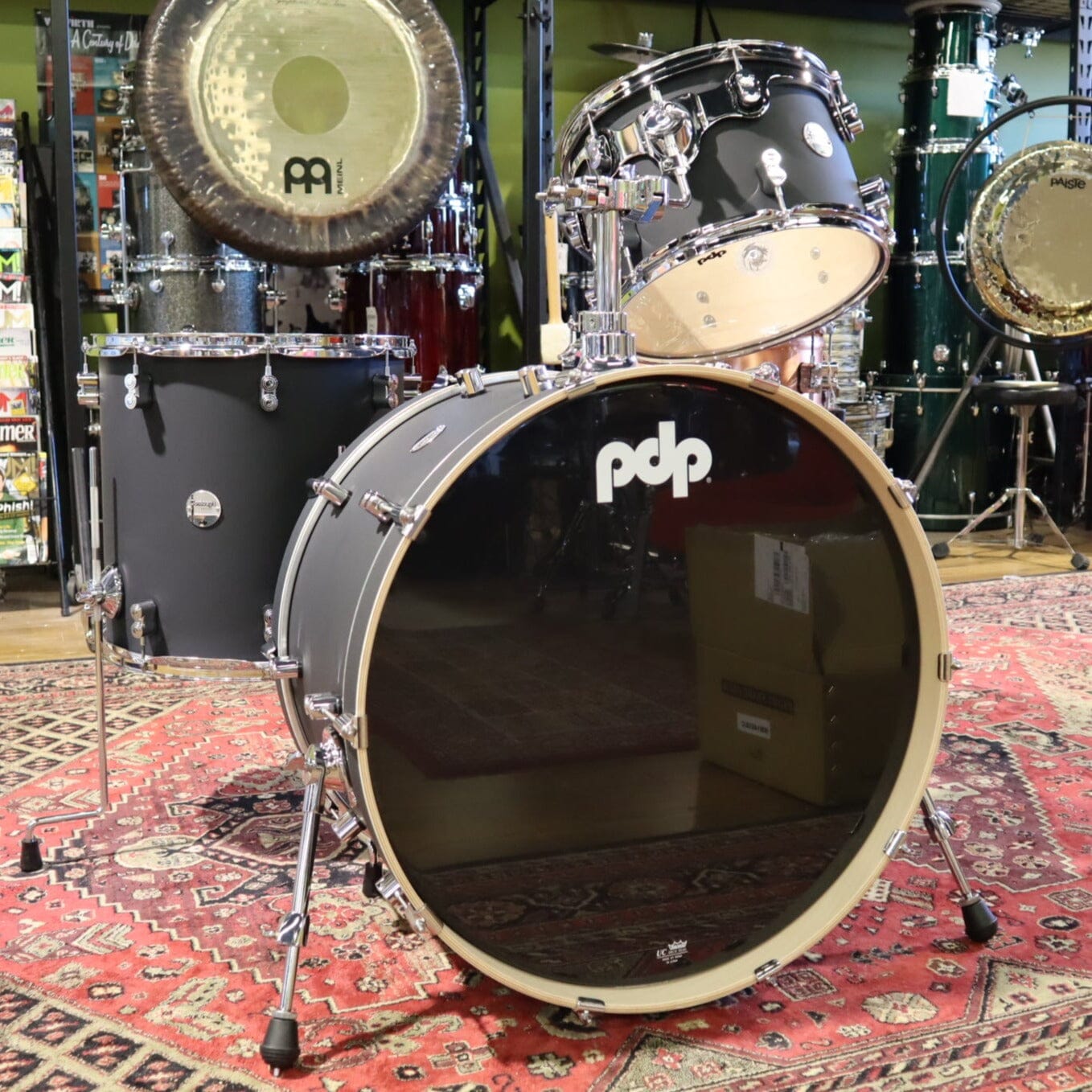 PDP Concept Maple 3pc with Concept Copper Snare NEW DRUM KIT PDP 