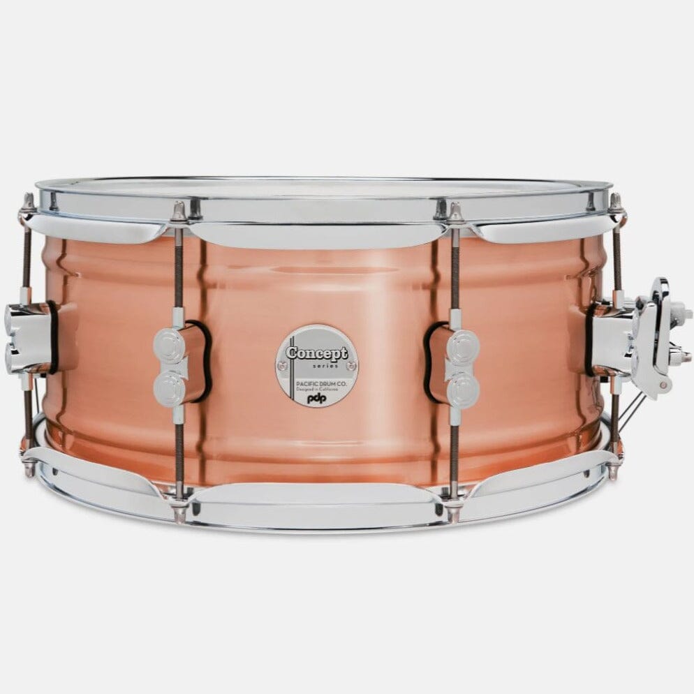 PDP Concept Series 6.5x14 Brushed Copper Snare (PDSN6514NBCC) NEW SNARE DRUMS PDP 