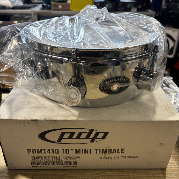 PDP MINI Timbale 10" Chrome (NOS) CONSIGNMENT DRUM KIT PDP 