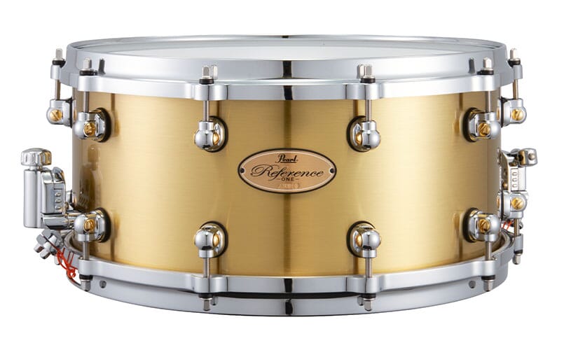 Pearl 14" x 6.5" Reference One 3mm Brass Snare Drum (RF1B1465) Snare Drum Pearl 