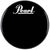 Pearl 22" Black Beat Bass Drum Head w/ Pearl Logo (EB-22BDPL) drum skin Pearl 